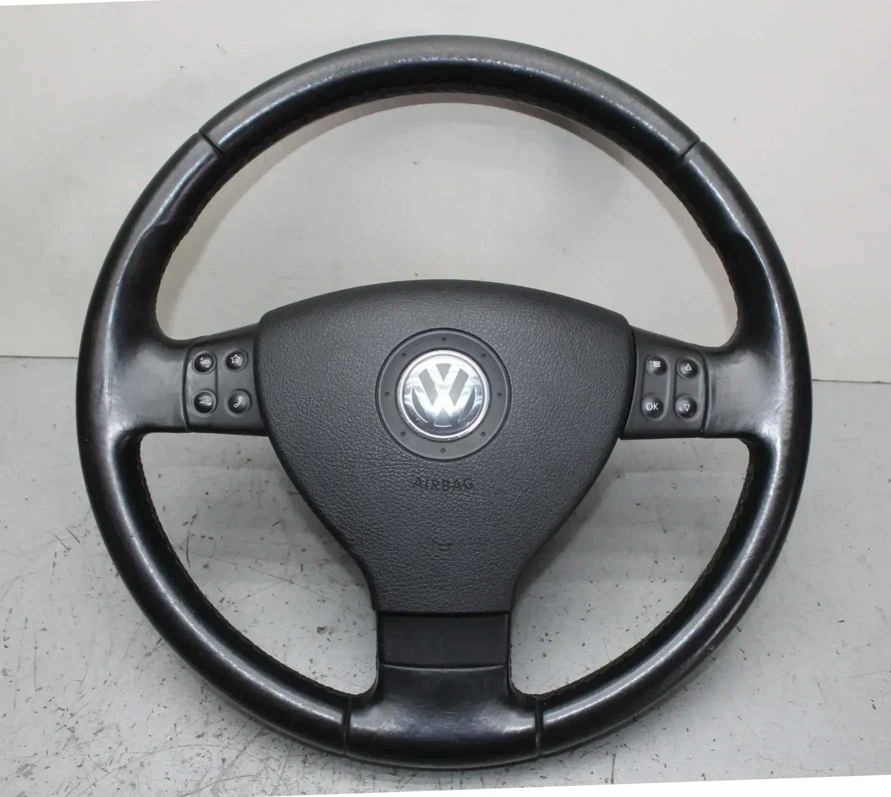 Multifunktion Leder Lenkrad mit Modul 3C0880201T VW Passat 3C5 Variant Bj.06 - Bild 1