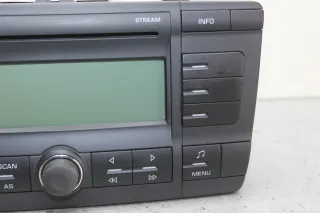 Autoradio Radio CD Player 1Z0035161B Skoda Octavia II 1Z Bj.06 - Bild 3