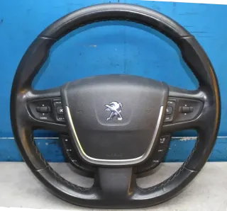 Multifunktion Leder Lenkrad mit Modul 96863325ZE Peugeot 508 I 8D Bj.16 - Bild 1