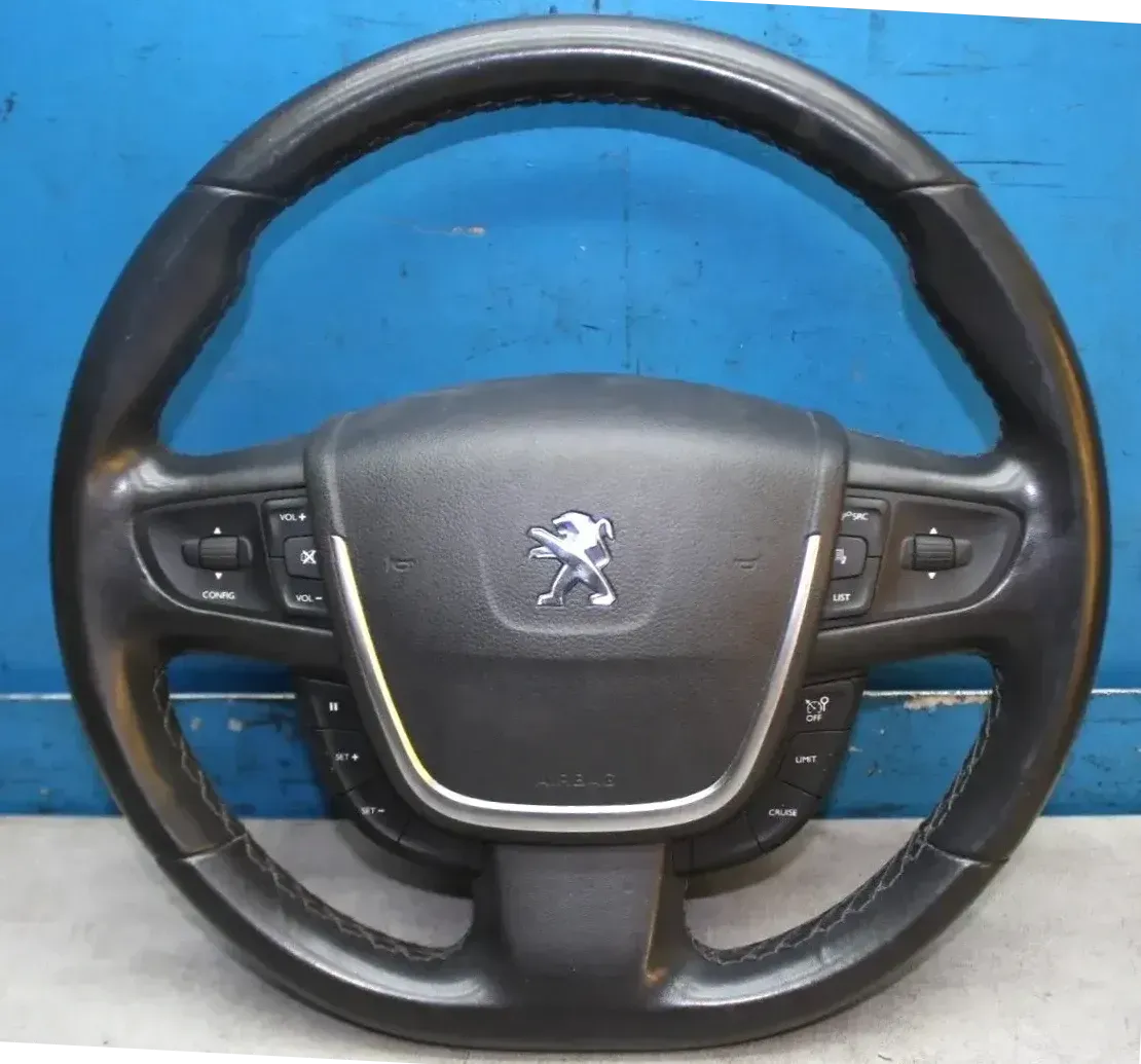 Multifunktion Leder Lenkrad mit Modul 96863325ZE Peugeot 508 I 8D Bj.16 - Bild 1