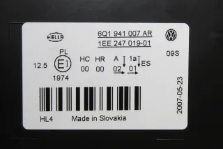 Frontscheinwerfer Scheinwerfer vorne links 6Q1941007AR VW Cross Polo IV 9N3 Bj07 - Bild 7