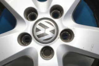 1x Alufelge 16 Zoll 6,5Jx16 ET50 LK 5x112 1T0601025G VW Touran 1T1 1T2 Bj.08 (2) - Bild 3