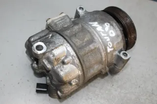 Klimakompressor Klima Kompressor 1K0820859F VW Touran 1T2 2.0 TDi Bj.08 - Bild 4