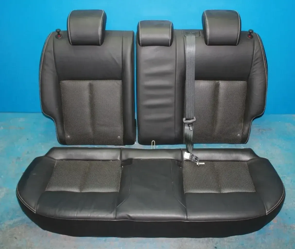 Rücksitzbank Rücksitz Leder Sitz hinten Nissan Juke F15 Bj.12 - Bild 1