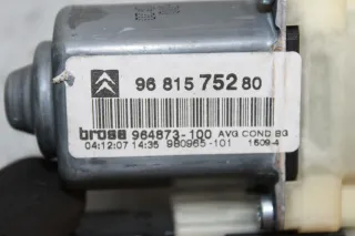 Fensterhebermotor mit Gestänge vorne links 9681575280 Citroen C4 I LC Bj.07 - Bild 6
