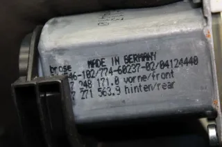 Fensterhebermotor Fensterheber hinten links 7248171 7182121 BMW F10 518D Bj15 - Bild 5