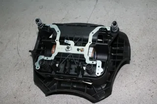 Leder Lenkrad mit Modul 9662198177 96610710ZD Peugeot 407 SW, 6D, Bj.06 - Bild 9
