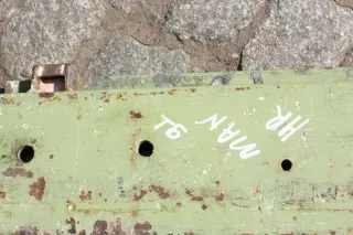 LKW Bordwand Stütze Runge hinten rechts aus MAN G-Reihe - Bild 3