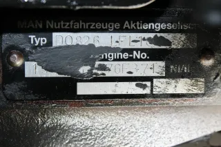 Diesel Motor code D0826LFL10 162 kW 6871 ccm MAN L2000 Bj.1998 LKW 7.5t - Bild 2