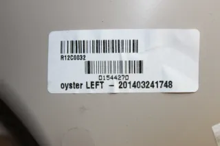 Türverkleidung Türpappe links Leder Oyster/Sandgrau BMW 4er F32 Coupe Bj.14 - Bild 7