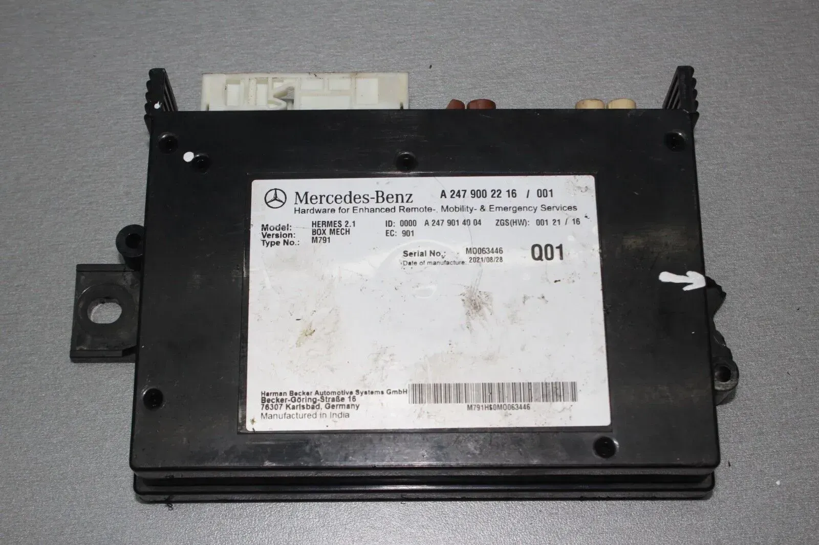 Mercedes Benz W177 W247 Steuergerät Bluetooth Modul A2479002216 A2479014004 (5) - Bild 1