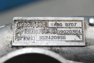 Turbolader Turbo Lader 35242095G RHF4H-VA80 Chrysler Voyager IV RG GY 2.8 Bj.07 - Bild 3