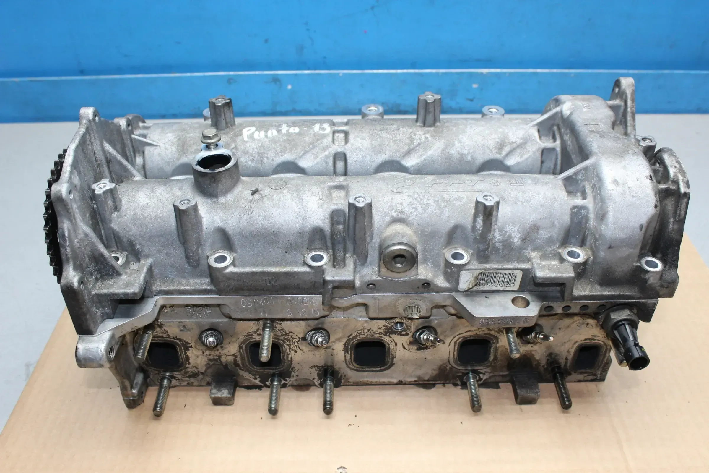 Zylinderkopf Ventildeckel Nockenwelle 55231550 Fiat Punto 199 1.3 D Bj.13 - Bild 1