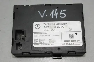 Mercedes Benz W211 Steuergerät Zentrales Gateway A2114452000 A2115403545 - Bild 1