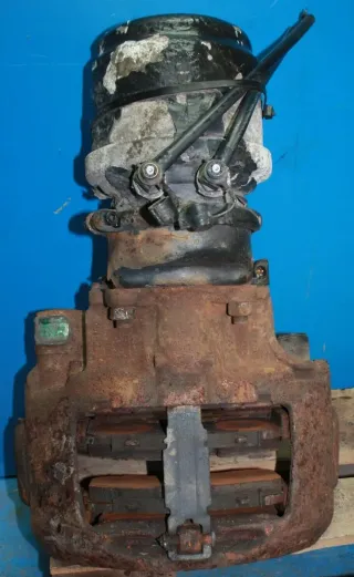 Bremssattel mit Zylinder Knorr Bremse SN6509 hinten links 81508046705 MAN TGM Bj.14 - Bild 2