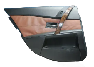 Türverkleidung hinten links Leder Dakota Schalter BMW 5er E60 Bj.05 - Bild 1