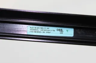 Türleiste Oben Zierleiste Tür hinten rechts 4K9839644D Audi A6 S6 4A C8 Avant - Bild 7