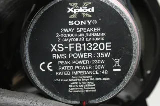 2x Lautsprecher Sony XS-FB1320E 35 W max 13 cm 2-WAY 4Ω - Bild 5