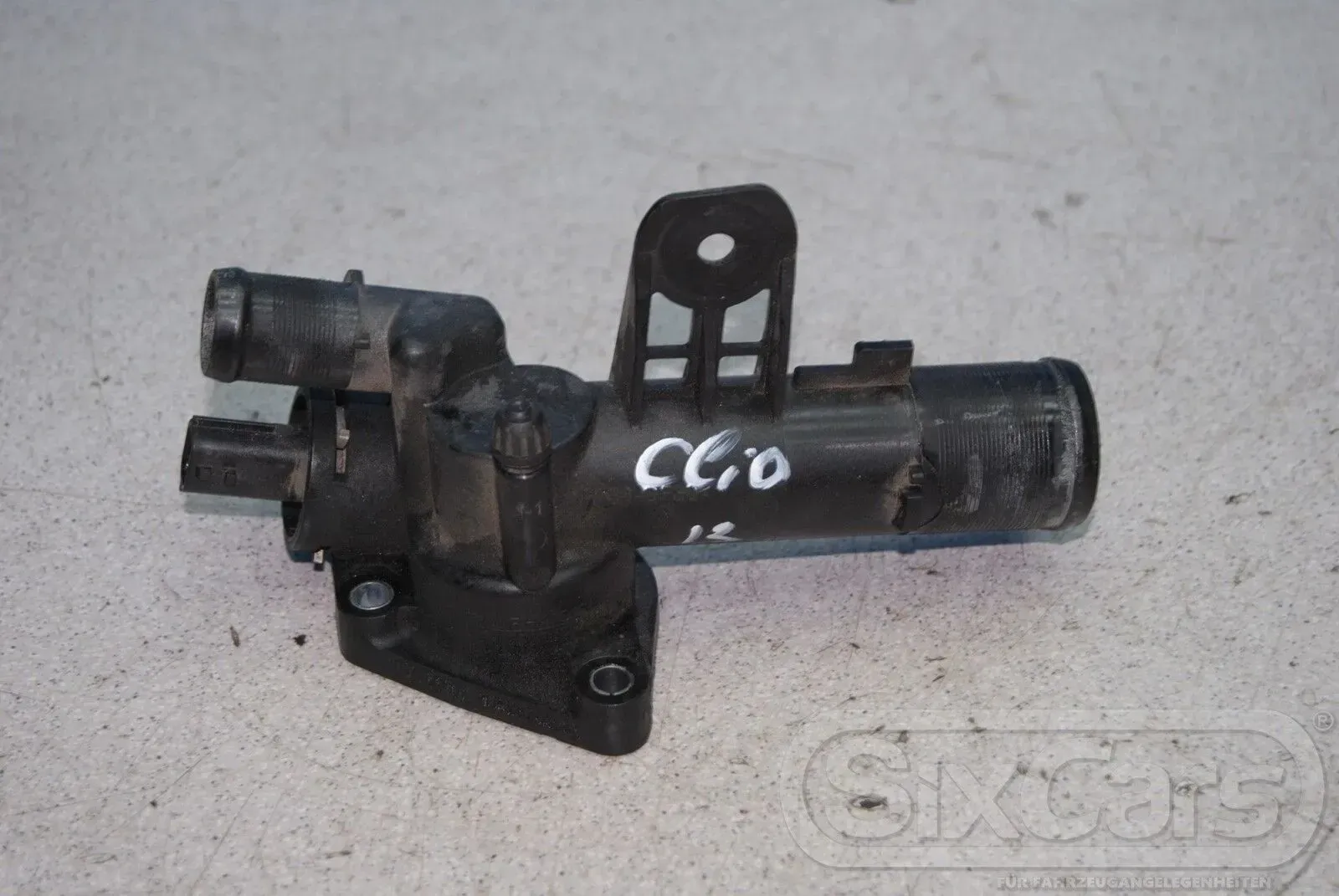 Renault Clio IV BH 1.5 dCi 75 Thermostat Gehäuse 82009543288 82009543280 - Bild 1