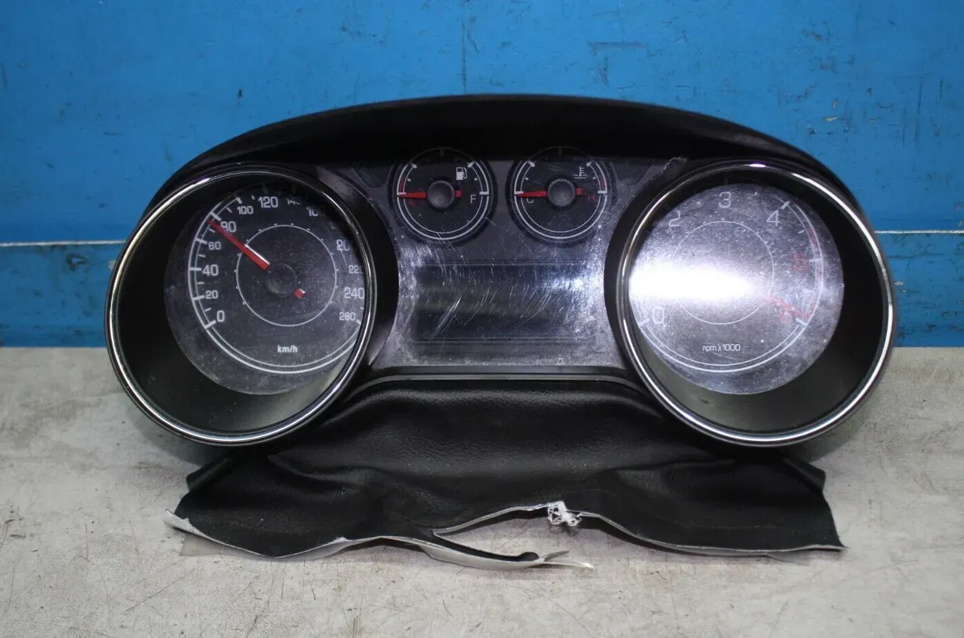 Tacho Kombiinstrument 51820214 Fiat Bravo II 198 1.6D Bj.08 - Bild 1