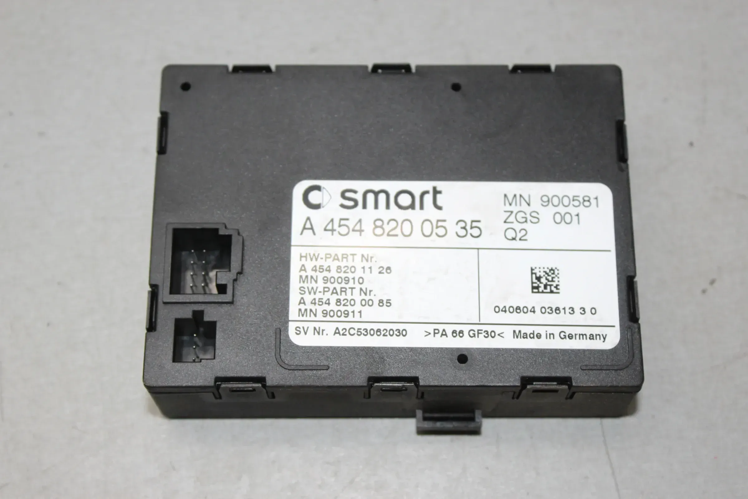 Steuergerät Wegfahrsperre A4548200535, MN900581 Smart Forfour 454 Bj.04 - Bild 1