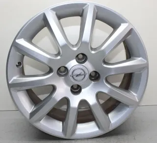 1x Alufelge 4-Loch! Felge 6,5J x 16 H2 ET37 LK 4x100 Opel Astra H Bj.04 (1) - Bild 2