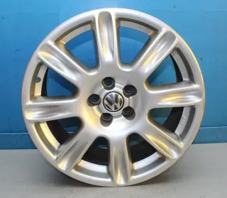 1x Alufelge BBS 17 Zoll 7,5Jx17 ET35 LK 5x100 6Q0601025J VW Cross Polo IV 9N (2 - Bild 1