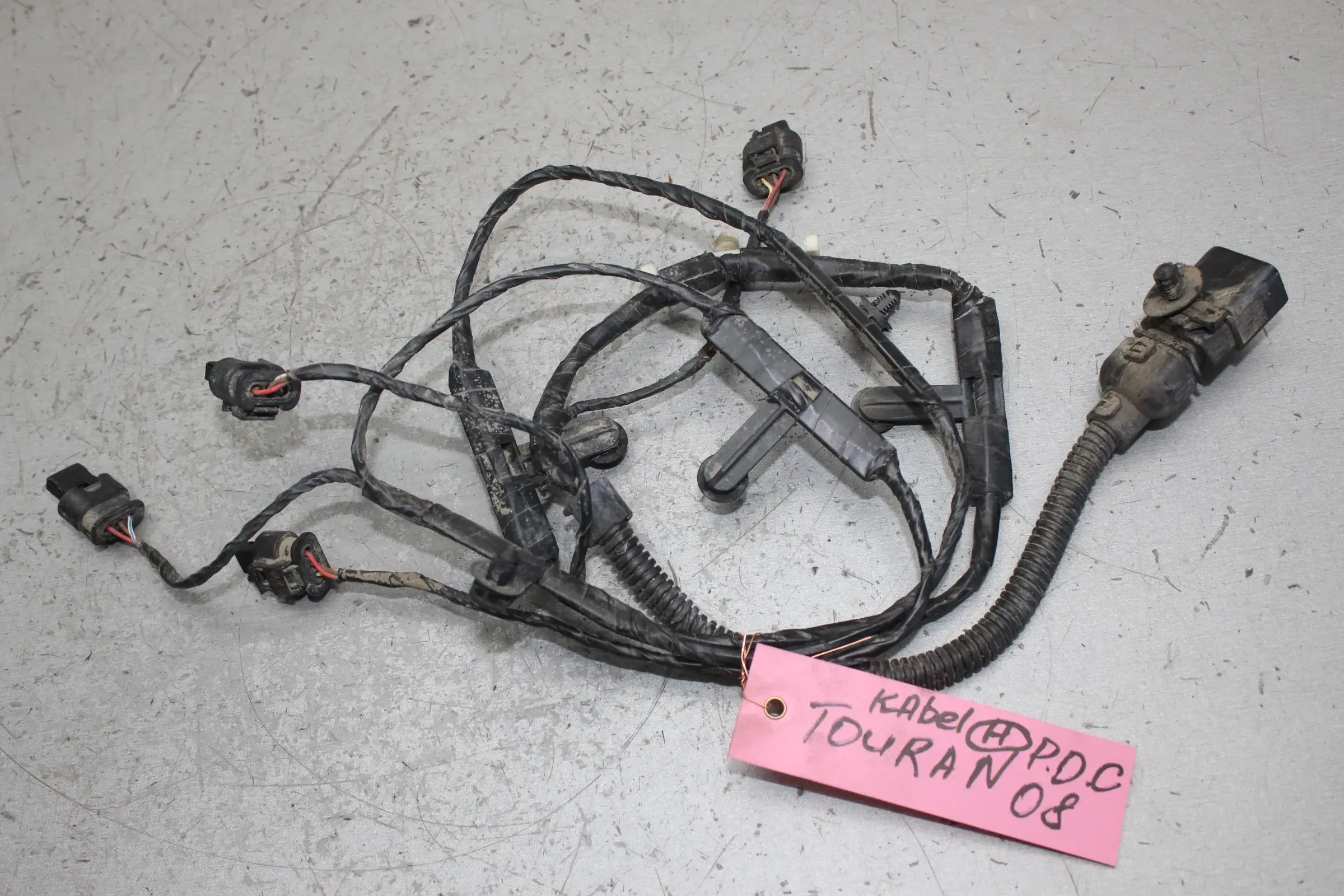 PDC Kabelbaum Einparkhilfe hinten VW Touran 1T1 1T2 Bj.08 - Bild 1