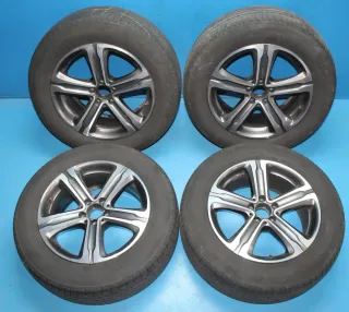 4x Kompletträder Felge 8Jx18 ET38 Sommerreifen 235/60 R18 Mercedes GLC X253 - Bild 1