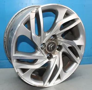 1x Alufelge 7,5Jx17 ET32 LK 4x108 Felge 9687802677 Citroen C4 II NC Bj.13 (2) - Bild 2