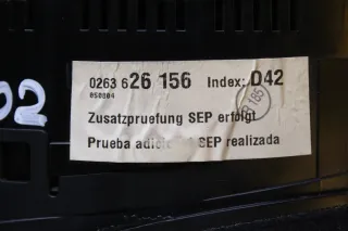 Tacho Kombiinstrument 8E0920930TX, 0263626156 Audi A4 8E B6 2.5 TDI Bj.02 - Bild 5