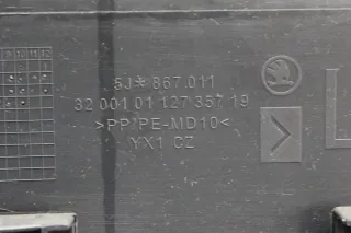 Türverkleidung Türpappe vorne links Skoda Fabia 2 II 5J Bj.09 - Bild 8