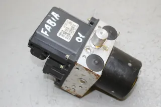 ABS Hydraulikblock Steuergerät 6Q0907379C, 6Q0614117D Skoda Fabia 6Y3 Bj.01 - Bild 2