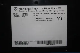 Mercedes Benz W177 W247 Steuergerät Bluetooth Modul A2479002216 A2479014004 (1) - Bild 2