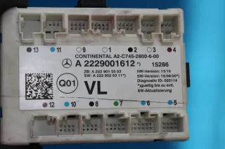 Mercedes Benz W222 Türsteuergerät vorne links A2229001612, A2229015503 - Bild 2