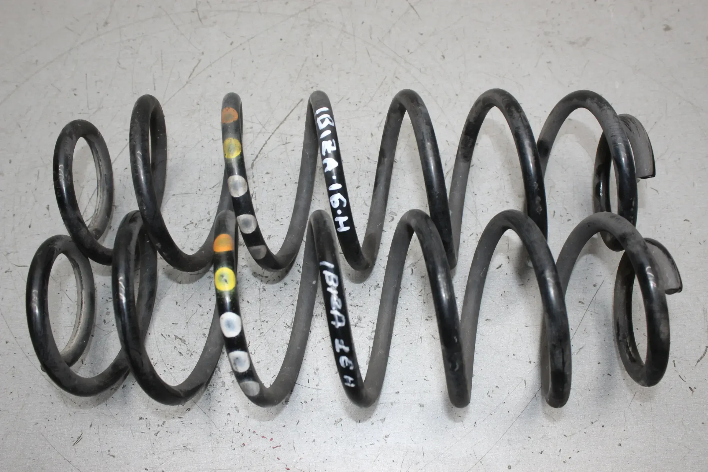2x Feder Fahrwerksfeder hinten links rechts Seat Ibiza IV ST 6P8 Bj.16 - Bild 1