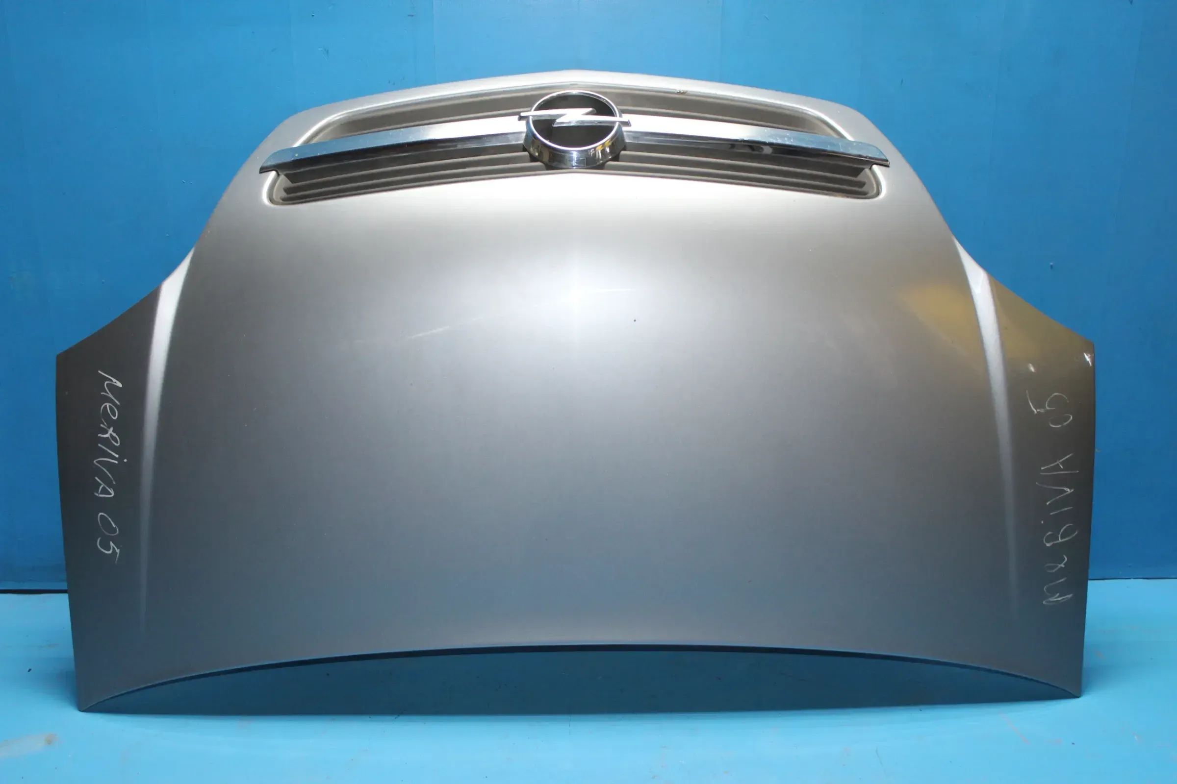 Motorhaube Kühlergrill Haube vorne Z163 Lichtsilber Opel Meriva A Bj.05 - Bild 1