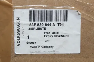 Original Audi Q3 F3 Zierleiste für Fensterführung hinten rechts 83A925301AA - Bild 7