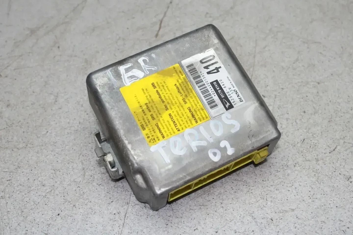Steuergerät Airbagsteuergerät Denso 89170-87410 152300-4420 Daihatsu Terios I 1.3 4WD J1 Bj.02 - Bild 1