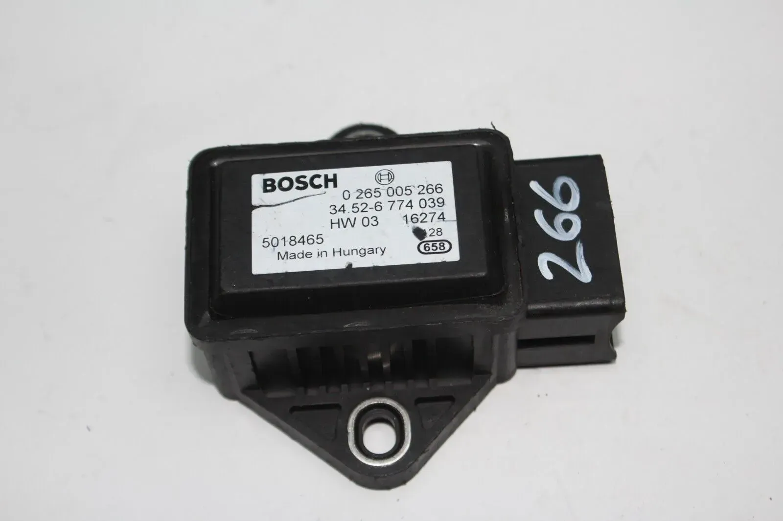 BMW 5er E60 E61 Drehratensensor Steuergerät Sensor 0265005266 34.52-6774039 - Bild 1