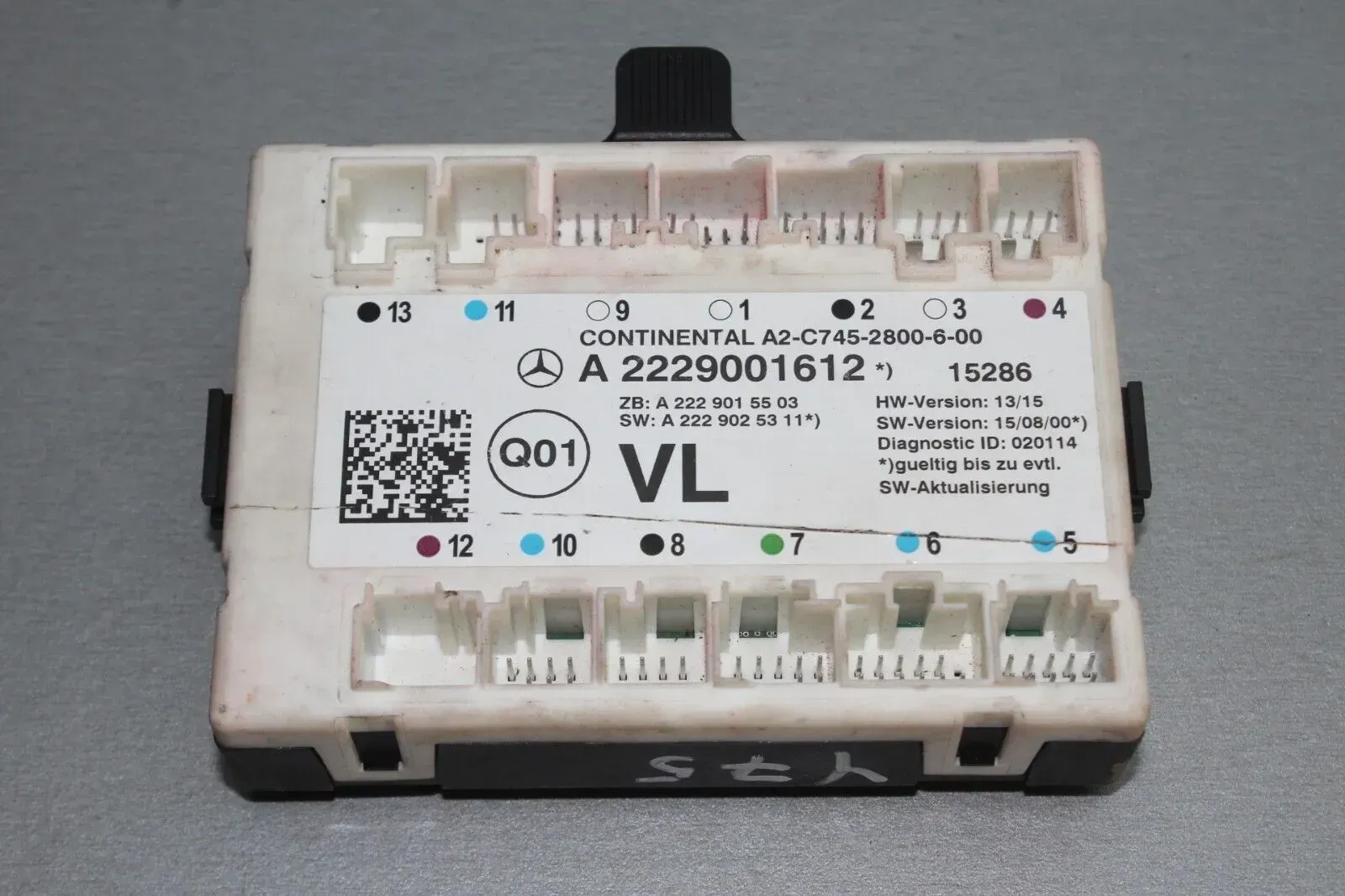 Mercedes Benz W222 Türsteuergerät vorne links A2229001612, A2229015503 - Bild 1