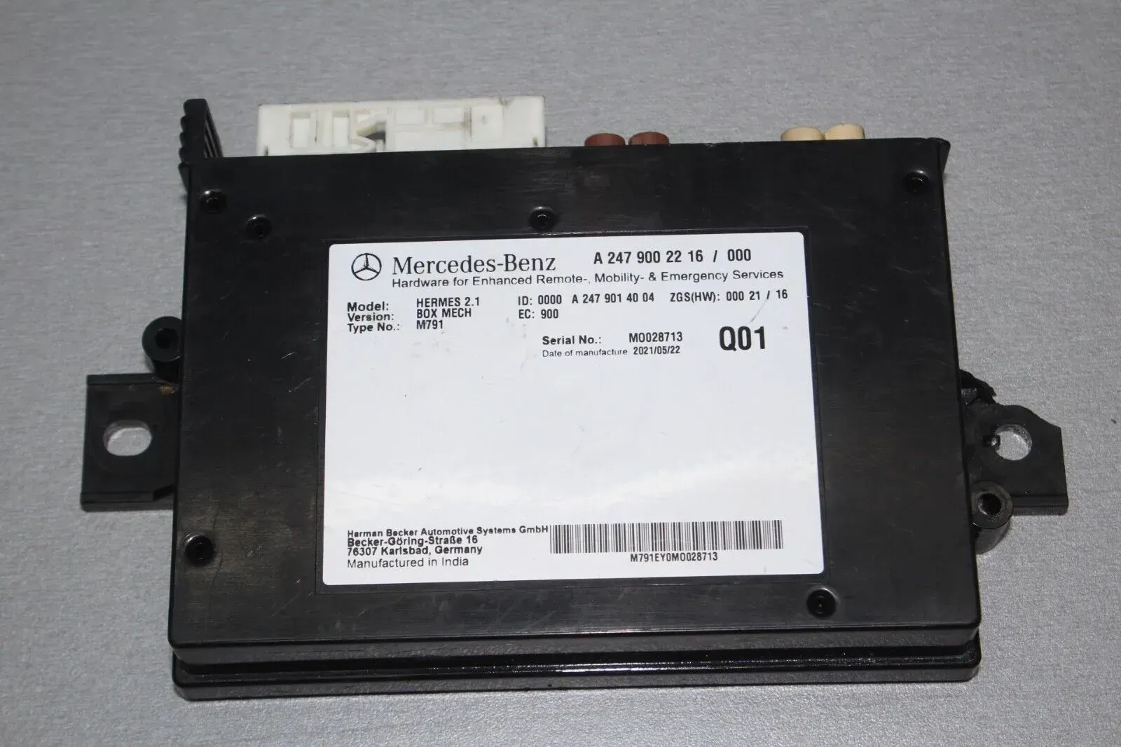 Mercedes Benz W177 W247 Steuergerät Bluetooth Modul A2479002216 A2479014004 (1) - Bild 1