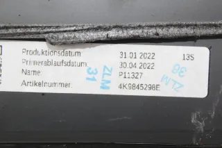 4K9845298E Seitenscheibe Scheibe hinten rechts Audi A6 4A Avant Quattro Bj.22 - Bild 9