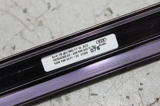 Zierleiste für Fensterführung oben hinten links 4K9839643D Audi A6 S6 4A - Bild 8