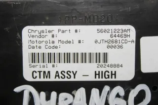 CTM ASSY- HIGH Steuergerät 56021223AM Dodge Durango 4.7 V8 DN Bj.02 - Bild 4