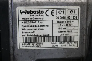 Heizgerät Standheizung Zuheizer Diesel 1K0815065AG VW Touran 1T1 1T2 TDI Bj.08 - Bild 7