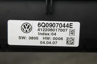 Klimabedienteil Bedienteil Klima Heizung 6Q0907044E VW Cross Polo IV 9N3 Bj.07 - Bild 6