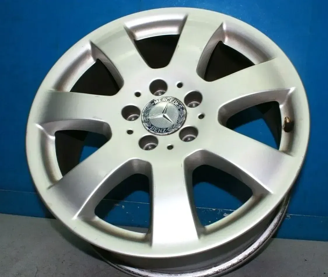 Mercedes W164 ML 320 Alufelge 7,5J x 17 H2 ET56 LK 5x112 A2514011002 Felge (1 - Bild 1