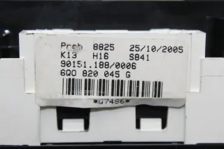 Klimabedienteil Bedienteil Klima Heizung 6Q0820045G VW Polo IV 9N3 Bj.05 - Bild 2