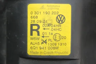 Frontscheinwerfer Scheinwerfer rechts 6Q1941008M, 0301190202 VW Polo IV 9N Bj.01 - Bild 7